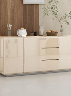 2储025新款柜用TFB轻奢烤漆餐边柜多功能客厅物厨房家收纳碗柜子