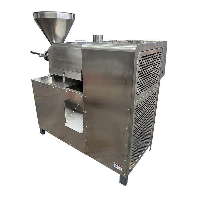 不锈钢自80榨油机榨XZS商用全芝麻花生油机动热榨热压榨油机厂家