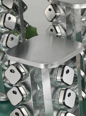 厨房36.26（16度旋0转置料物架加多层调味收纳架家厚用多功能调料