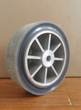 大脚轮驾驶式洗地机660w轮子洗地车行走轮包邮225*65