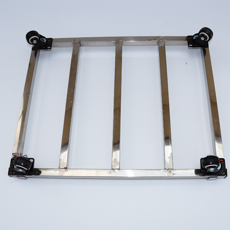 蒸笼透气架花盆架水果架不锈钢移动支架仓库茶叶桶架茶叶箱方支架