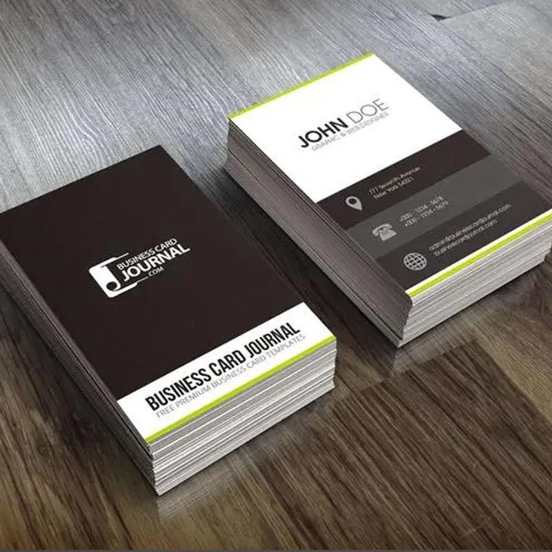 成都订做高档名片订制印刷公司商务定做PVC宣传卡片制作免费设计