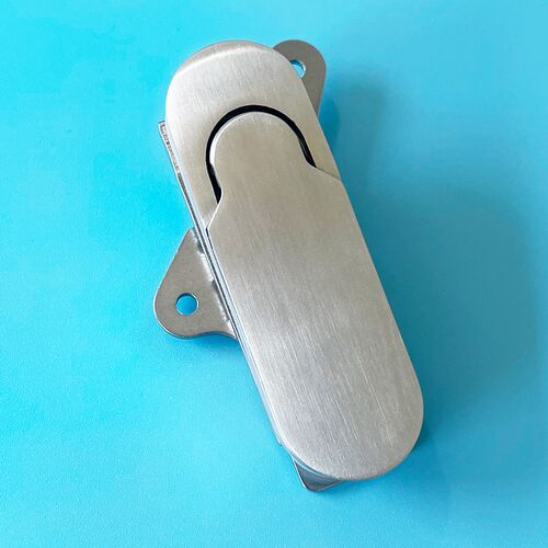 海坦MS843-1不锈钢平面锁开关控制柜门锁 电箱电柜锁锂电设备锁