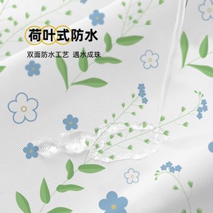磁吸浴帘隔断帘小清新卫生间防水布加厚防霉挂帘子淋浴间拉帘垂坠