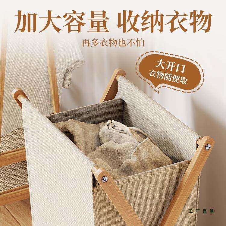式日脏篓带盖大服容量可折叠洗衣篮脏衣衣收纳筐浴室放F5M9HST9衣