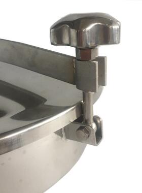 锈钢内外镜面抛人孔，卫生级翻边人孔，不圆形常检TY-CYRK查口150