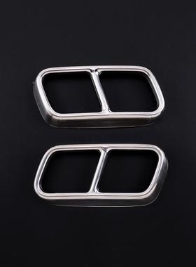 框适用于09-20件款宝马7系四出喉不锈86626尾钢2套