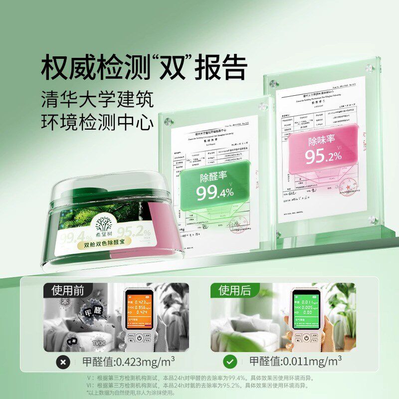 希望树吸a除甲醛除味双舱除醛宝新房家用清除剂专用强力型神器18