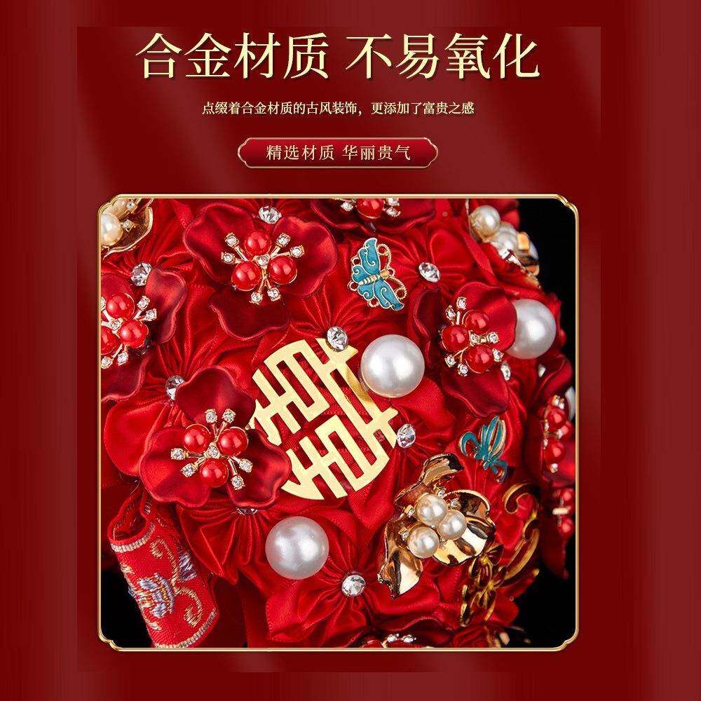 新娘手式捧GD769758花中婚秀禾服婚礼纱摄影花拍照新婚礼束物结婚