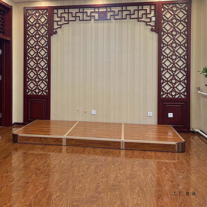 教室教地台小舞半985圆室内吉他社台弧形站台小讲台学演讲台实圆