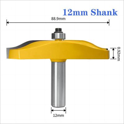 1/2GVZ12.7MM1MM大2户西榫合刀柜木工铣刀户西门板刀门铣刀雕刻刀