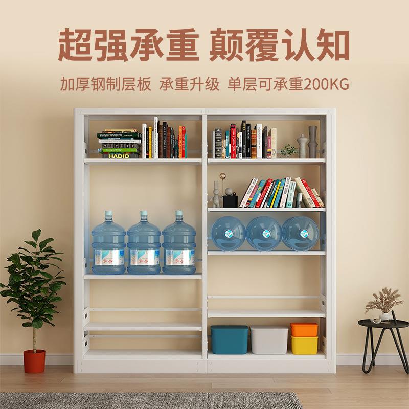 严选钢书架校图书馆阅览室双面书架制铁书店书ZJ-GZSJ架资料书学