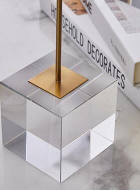 现代约金属摆件样玄关板简间桌面饰GTY548品创意视柜美式软电装家