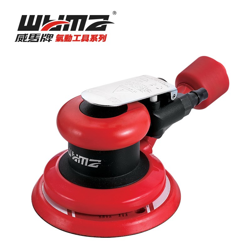威马气动打磨机工业n级高速抛光机汽车打蜡机砂纸5寸吸尘气磨光机