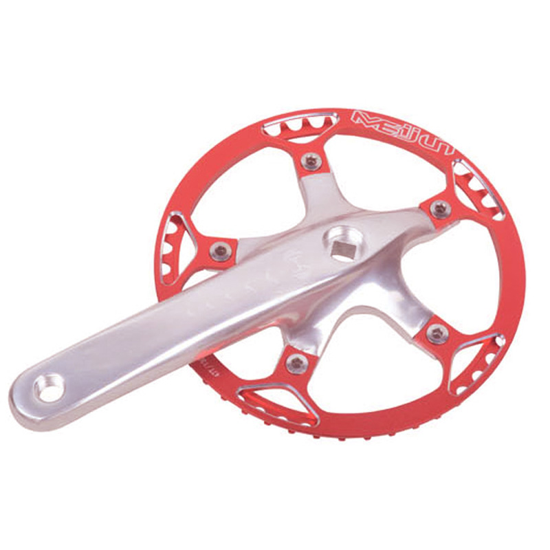 自行车折叠车小轮车公路o车牙盘45T47T53T盘片齿片折叠车412改装