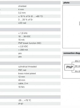 堡盟接近开关IGYX 12P37B3/L IGYX 08N37B3/L IFRM 04P15/212816