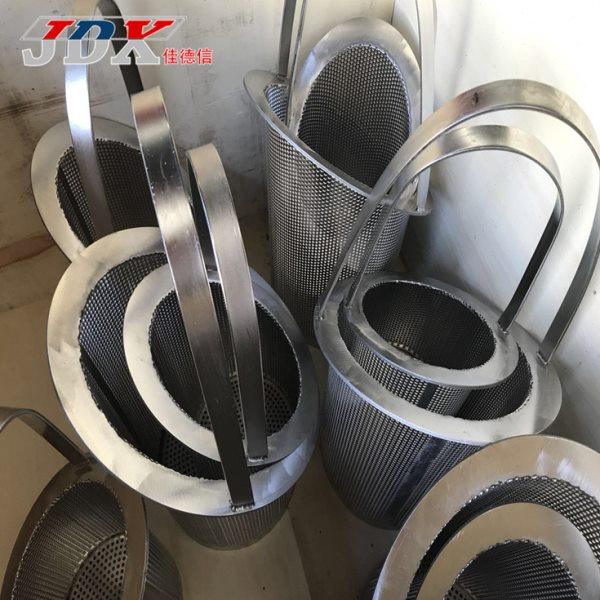 过滤筒 不锈钢过滤网筒冲孔过滤网斜口金属提篮过滤筒,基础建材,钢板网,淘宝优惠券,粉丝福利购,淘宝优惠卷