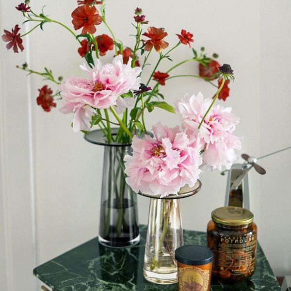 简约现代风平口透明玻璃花瓶摆件客厅插花轻奢网红高级感水养鲜花,家居饰品,花瓶,淘宝优惠券,粉丝福利购,淘宝优惠卷