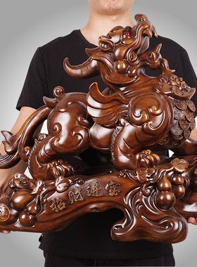 招财貔貅摆件公母一对客厅酒柜办公G室桌开业礼品酒店收银台礼物