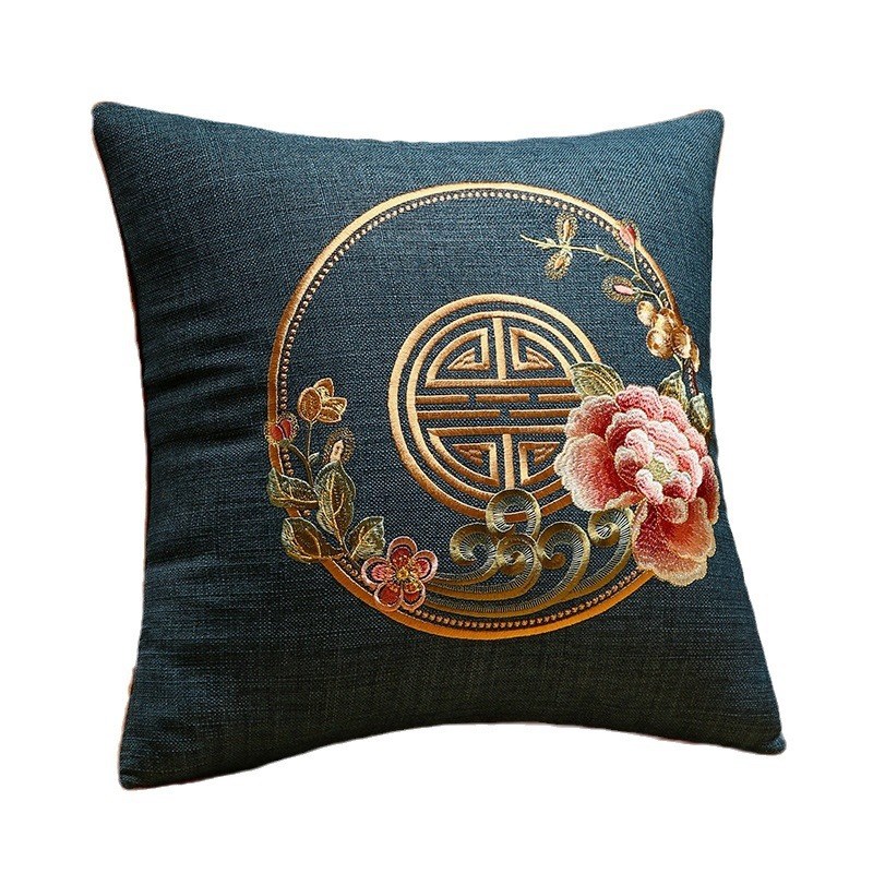 护腰沙发中式腰靠背圈椅太师椅办公室靠垫座椅实木靠枕坐垫一体