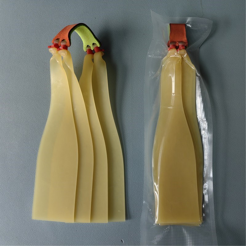 4股扁皮加厚二级加速1.0厚1.2厚1.5大锥度5020耐用扁皮筋5022锥