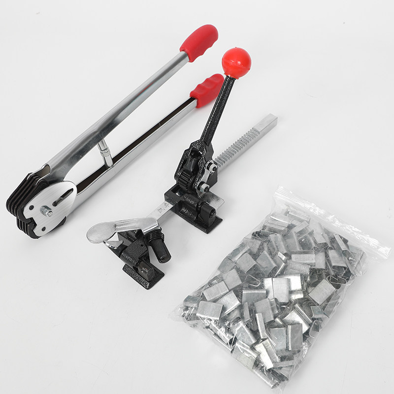 pp纸塑打包机套装带打包带专用捆扎机收紧器包装机手动打包器手工