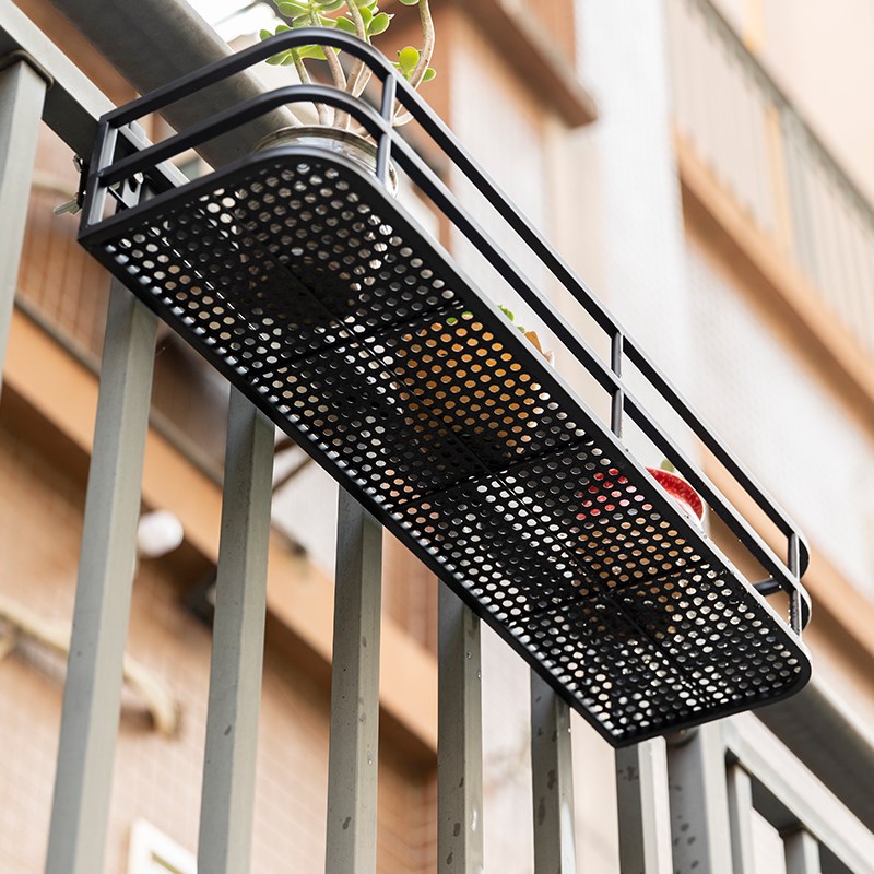花架置物架阳台悬挂护栏窗台花盆托架挂式花盆架多肉铁艺花架子