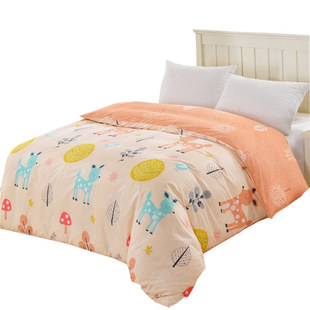 全棉被套单件斜纹单人学生1.5米双人200x230被罩1.8米2.2米