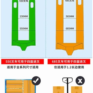 新款 促飞尔蜂窝型防渗漏塑料托盘防泄托板危废油桶水桶塑胶卡板3