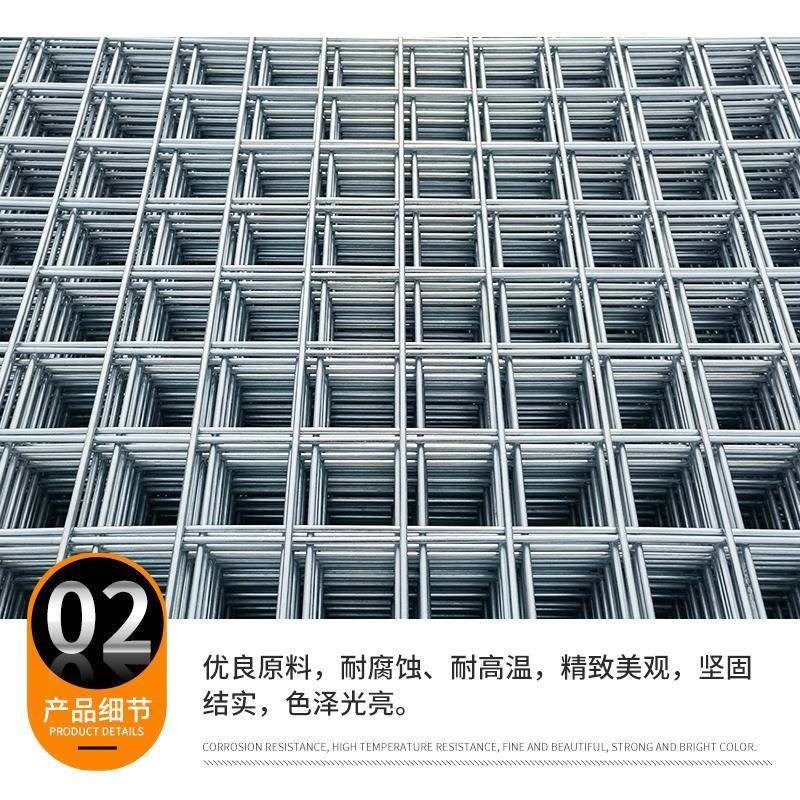 厂促镀锌钢铁丝电焊网片隔网养殖网加格鸽狗笼子粗丝网防护围离栏 - 实物图