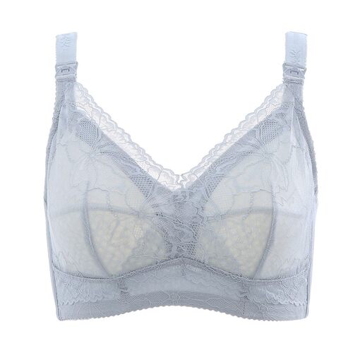 大码哺乳内衣f女薄款聚拢防下垂产后喂奶大胸显小全罩杯孕妇文胸
