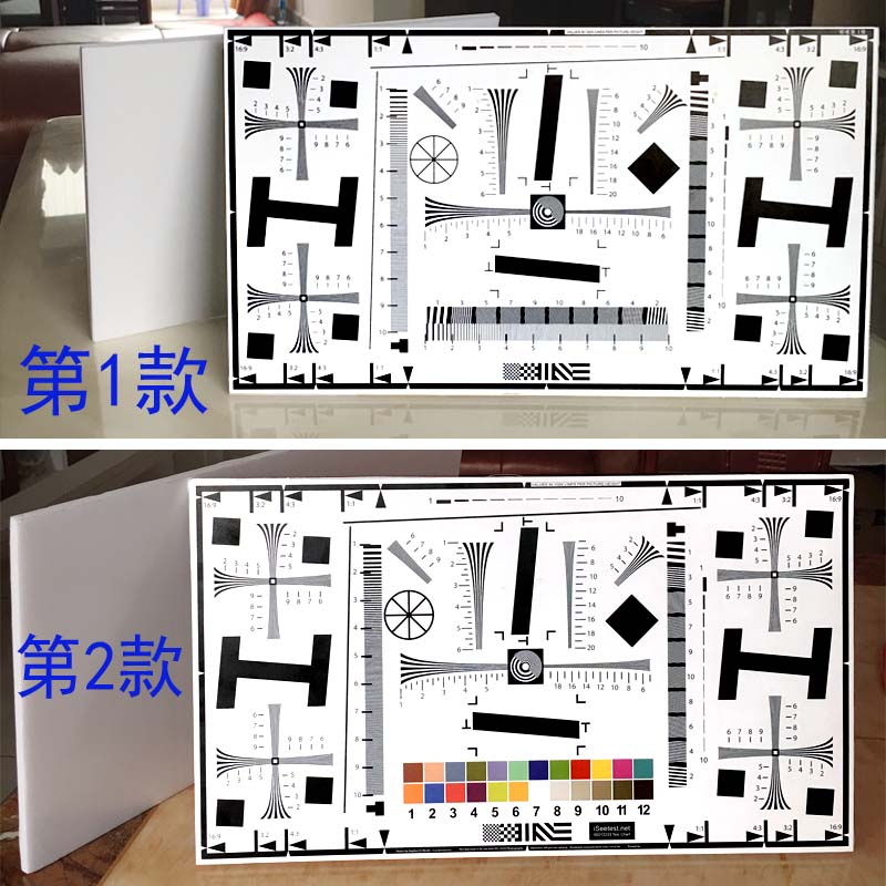 相机色卡分辨率测试卡对焦Chart菲林片SFR图像ISO12233菲林标定板