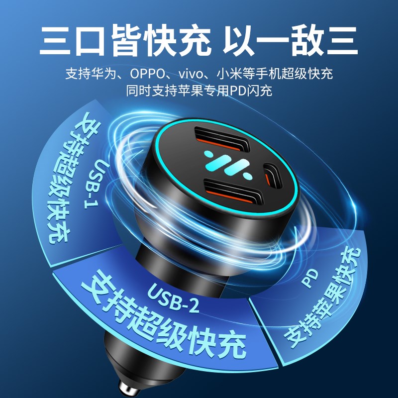 智己ls6专用车载充电器点烟器转换插头超级快充配件改装件用品23