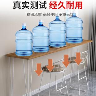 靠墙吧台用桌家阳台休闲高脚桌客厅隔断小rkn-5556长条桌子商用窄