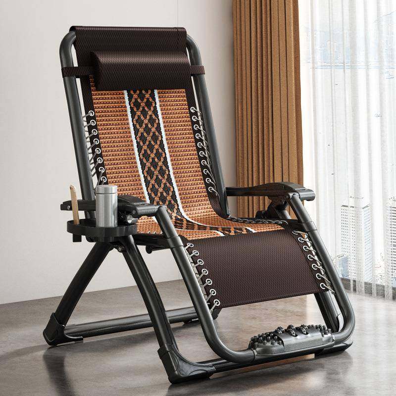 折叠躺椅午午见详情睡办公室背懒人沙发休靠闲靠椅床便携休老人家