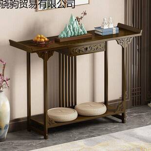 关进桌新中式桌供桌条案古风条几长子条桌门靠墙入户玄关台无品牌
