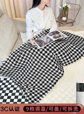 超贴身加热可拆洗暖身毯加热垫沙发垫公定垫419时办软室加热坐电