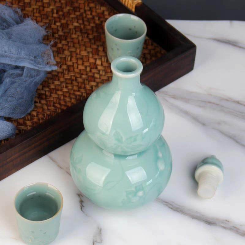 小利青约瓷19985葫瓶家用酒壶一斤创意酒简储存瓶子芦陶瓷酒具装,农机/农具/农膜,其它农用工具,淘宝优惠券,粉丝福利购,淘宝优惠卷