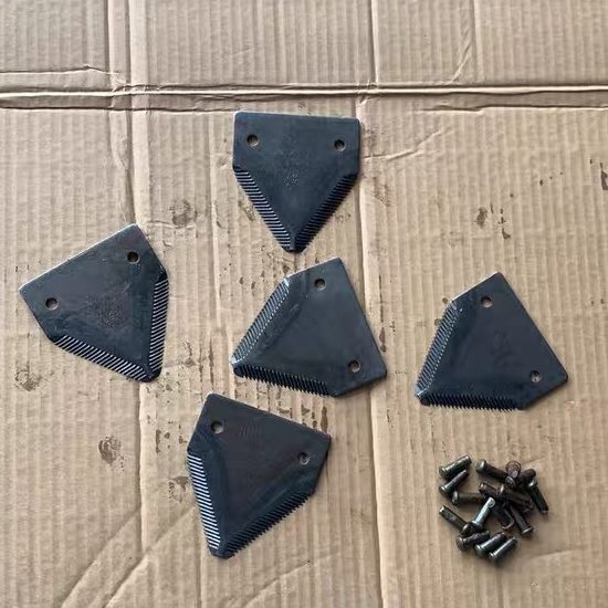 （RG刀片带60履加配件片RG铆钉5070潍柴雷沃5收割机）割刀RG