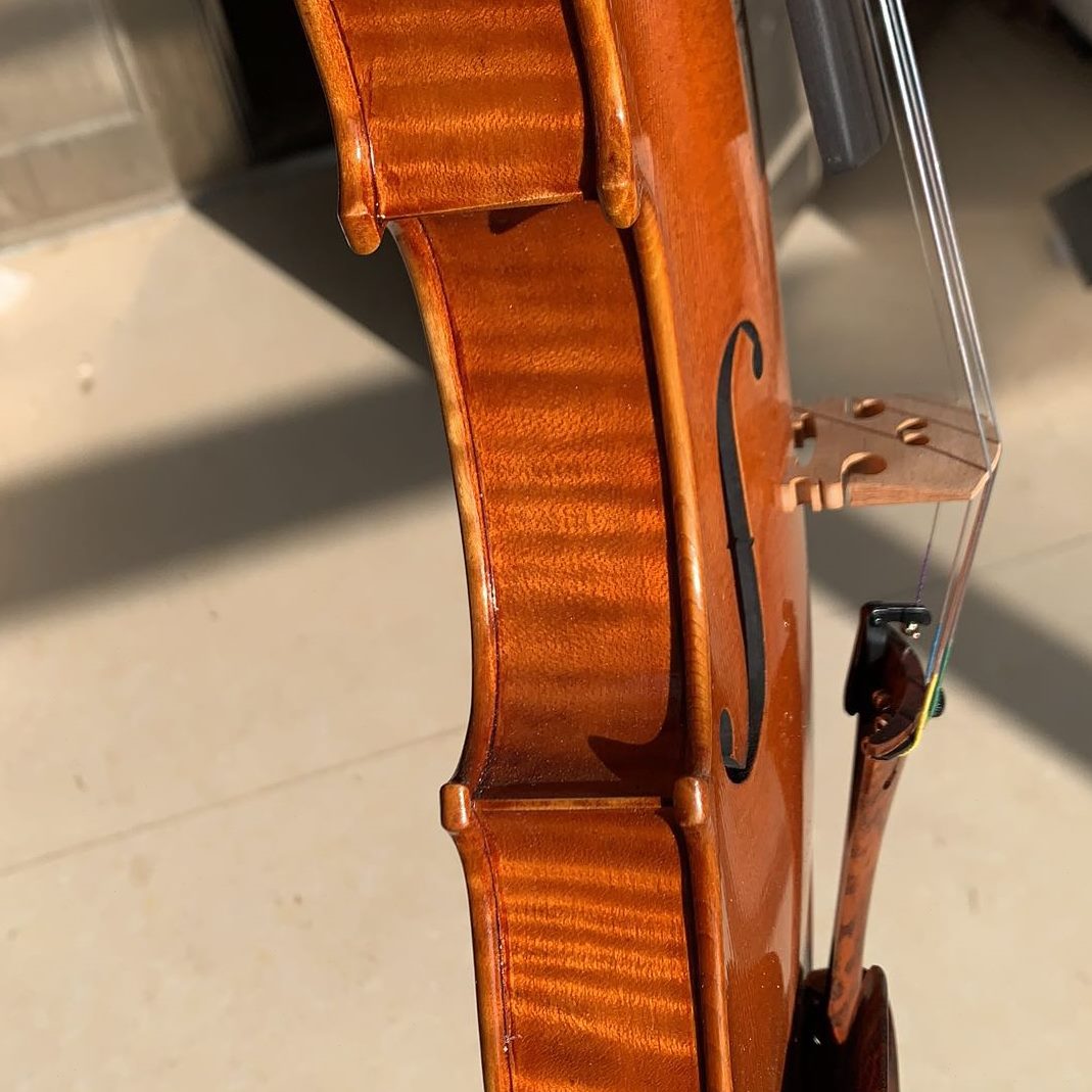 小提琴漆纯手工料欧油性