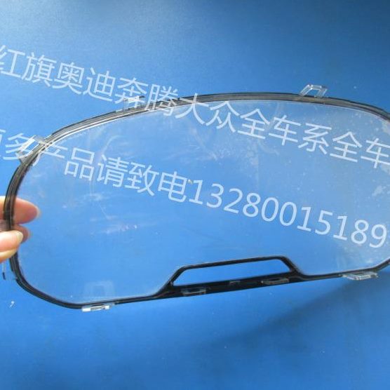 仪表捷达江森新仪表仪表无DO子大众于玻璃上边蒙适用黑外壳盖罩V