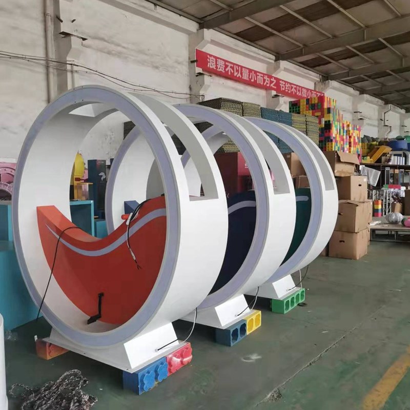 自行车喷泉网红不锈钢动感脚踏发电单车喷泉M户外景区游乐设备定