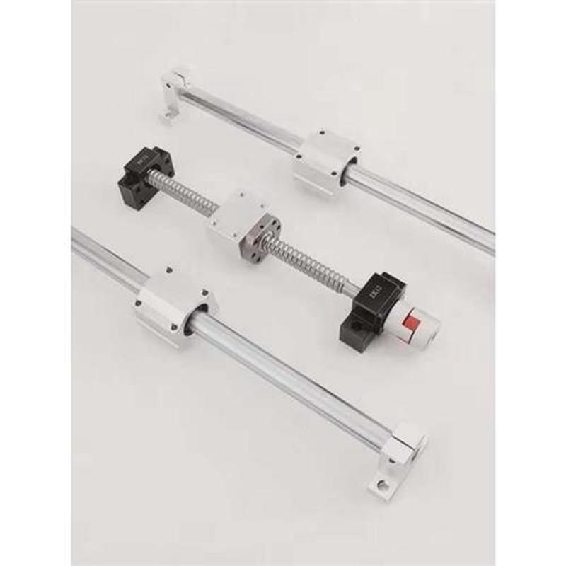 木工直线滑轨导轨滑台光轴s 圆柱导轨滑块 光杆滑Z杆滑座组硬