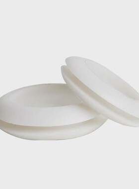 双面护线圈橡胶圈过出线环套o型密封圈护线橡皮圈白色3-30新款