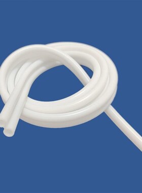 硅胶软管4x6mm双排管乳白色塑料软管硅胶管进水管放水管