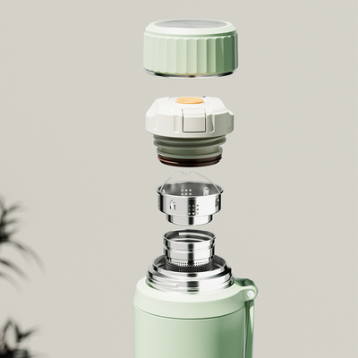 大容量保温杯女高颜值316不锈钢泡茶水杯可携式户外水壶杯子男