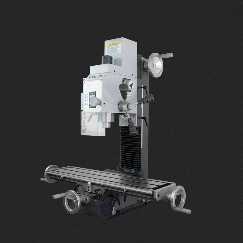 2021新款金属木工加工铣床光栅尺1100瓦小型家用迷你多功能钻铣床