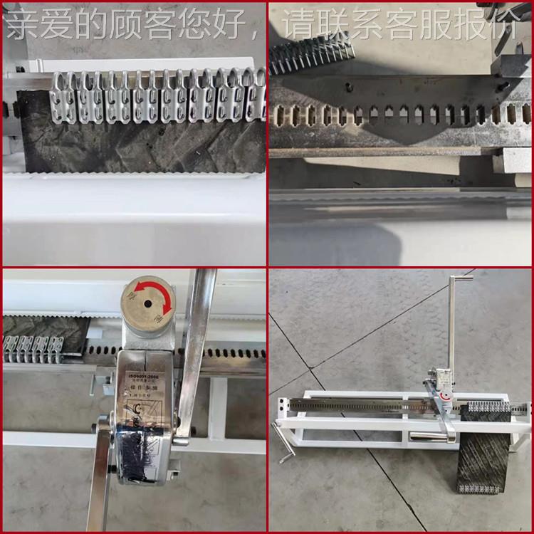 LK10钉00-100手LK1000-1拉式扣机 1米工业输扣送0带扣打扣机KJ100