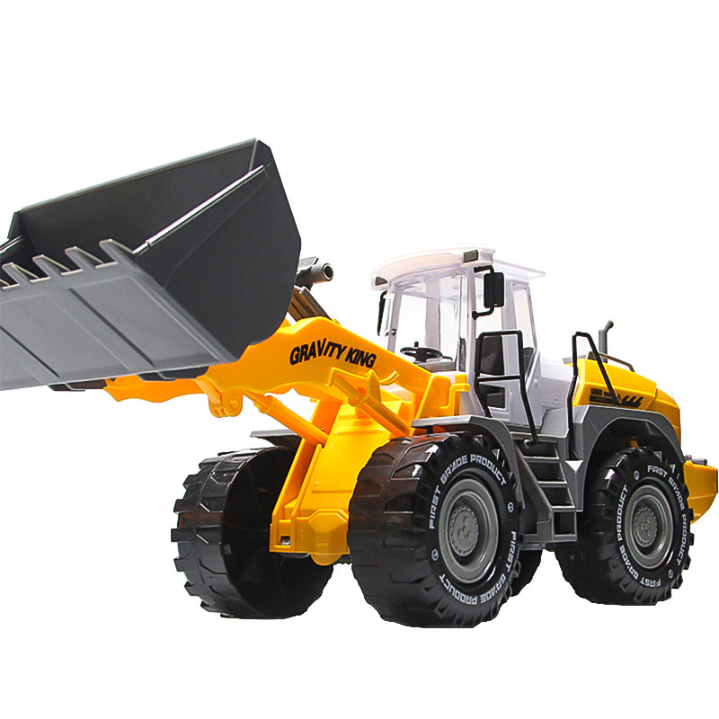 儿童玩具惯性工程车超大号翻斗卡车搅拌车铲车沙滩混凝土汽车模型