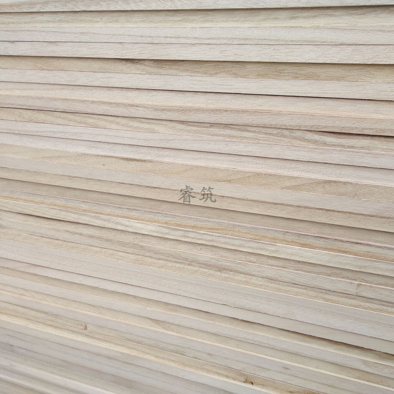 8-37mm桐木直拼板E0级泡桐实木板礼盒板抽屉板环保衣柜背实木板材
